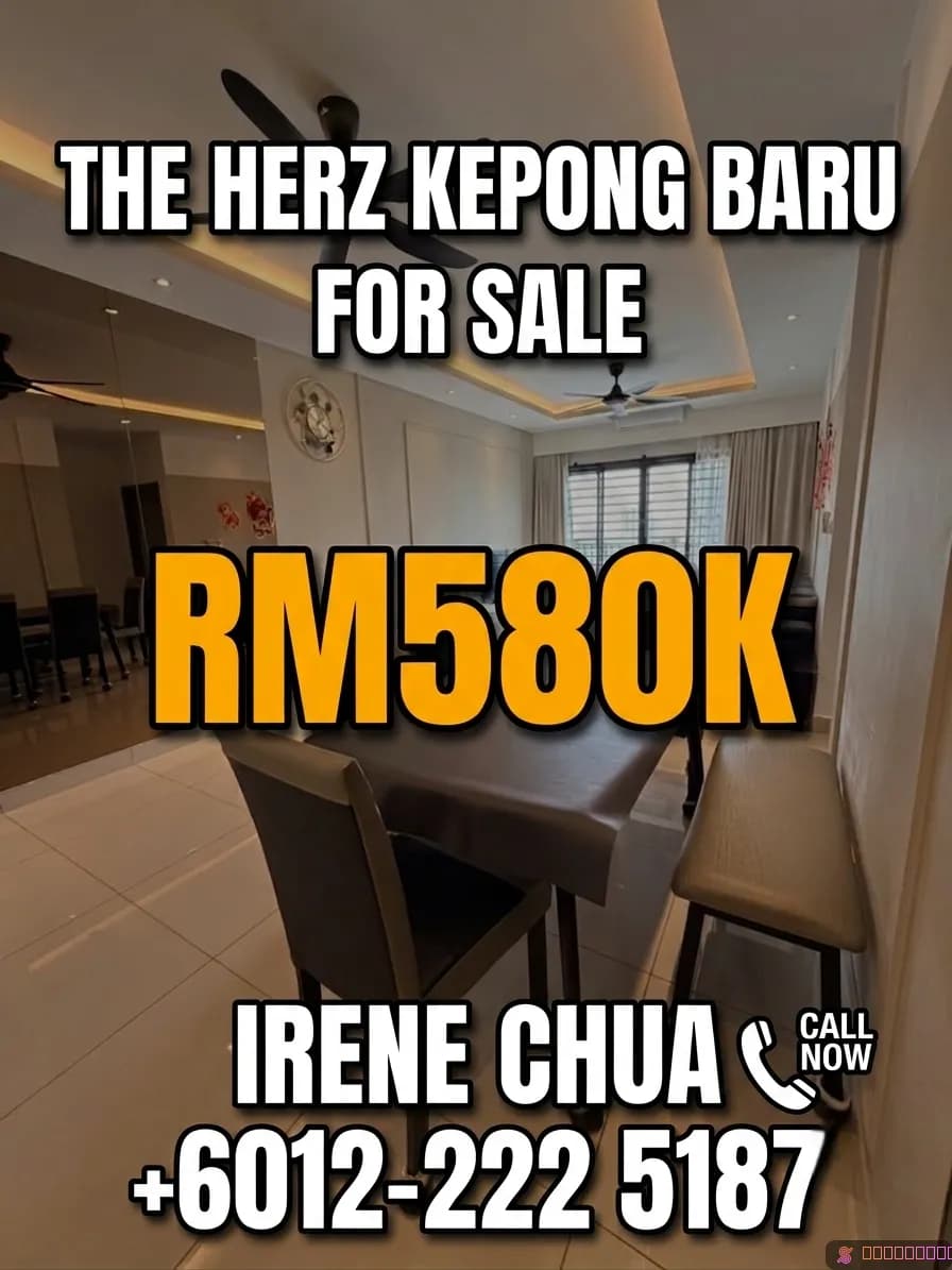 The Herz Kepong Baru Condo For Sale - 1