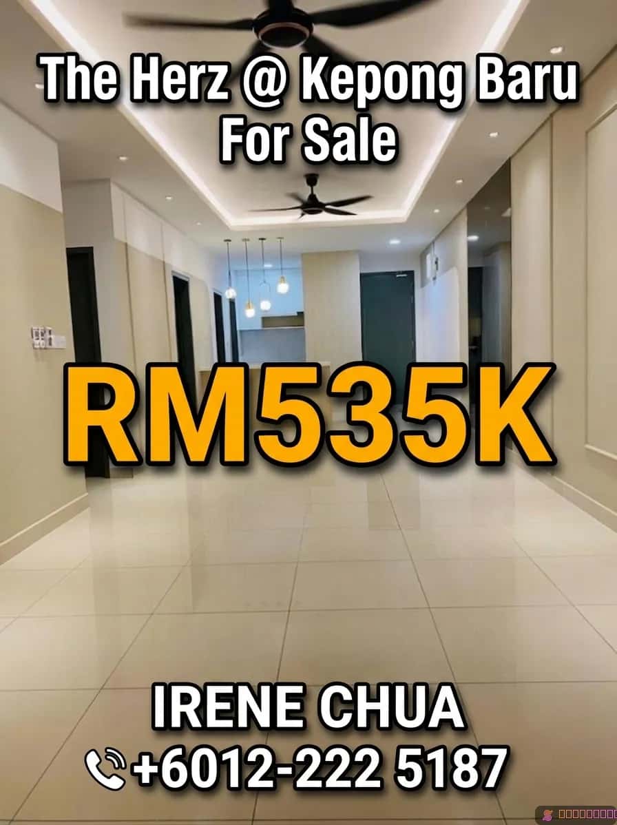 The Herz Kepong Baru Condo For Sale