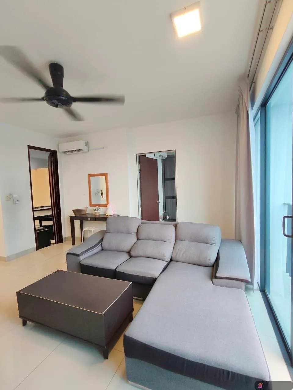 End lot unit fully furnished open facing - 1